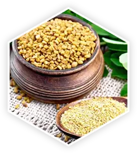 Fenugreek seed in ProstaVive for hormone balance